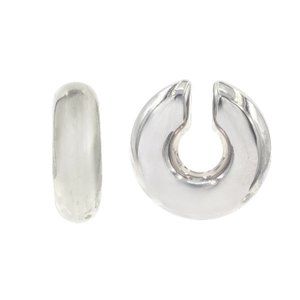 Chunky Ear Cuff Earrings,  Classic C-Shape Stacking Earrings,  Thick Gold Cuff